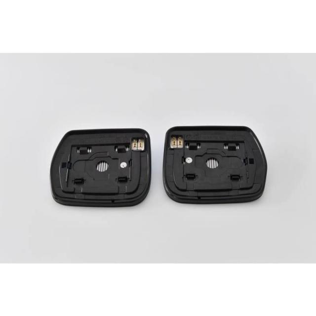AutoStyle ワイドビューブルードアミラーレンズ 純正交換タイプ ホンダ N-BOX ※SLASH不可 JF1、2 12〜’17/8 [005505]_1