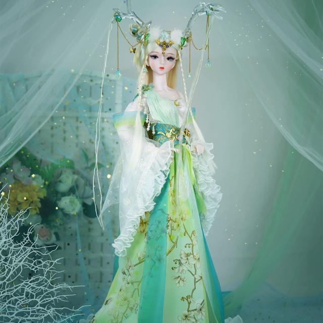 ICY Fortune Days 60CM bjdドール 34個の動ける機械式関節付き体 大人と子供のためのおもちゃとギフト 8歳以上(Luyaoyao）_1