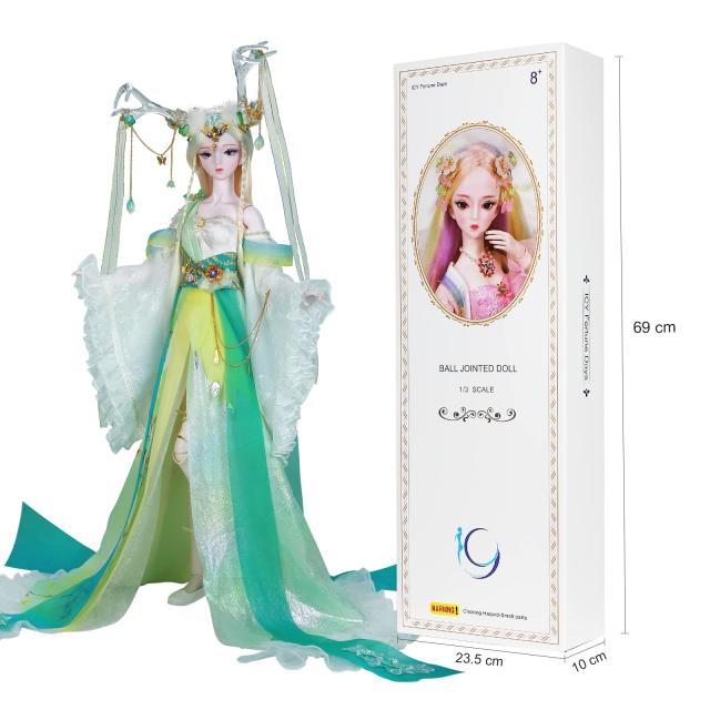 ICY Fortune Days 60CM bjdドール 34個の動ける機械式関節付き体 大人と子供のためのおもちゃとギフト 8歳以上(Luyaoyao）_4
