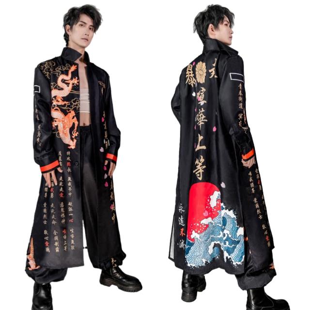 即完売商品　特攻服　最大最強暴走天使 湘南純愛組全刺繡特攻服真樹京介暴走天使鬼爆GTO COS制服定製