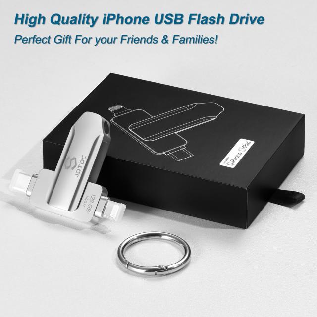 MFi 認証iPhone USBメモリフラッシュドライブ iPhone メモリー iPhone バックアップ iPad USBメモリ アイフォン USBメモリ フラッシュメ_7