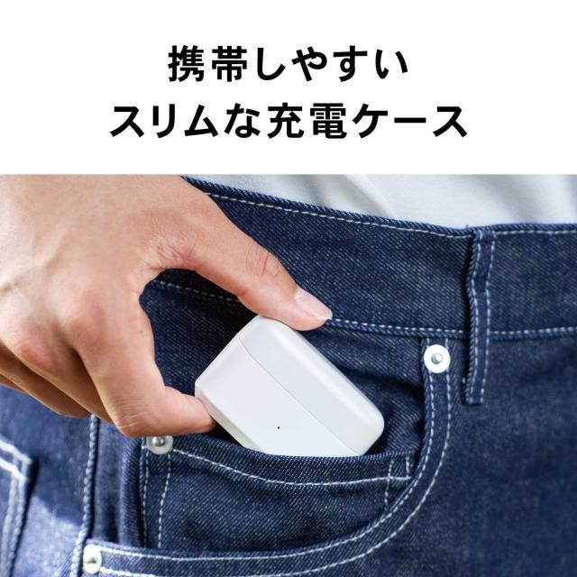 オーディオテクニカ ATH-CKS30TW BK ワイヤレスイヤホン bluetooth 【完全ワイヤレスイヤホン/重低音 / IP55 防水防塵規格/マルチポイン_7