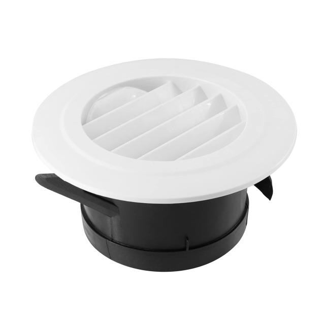 Mxclimate 換気ダクトカバー 屋内換気口 排気口 150mm 簡単に調節可能