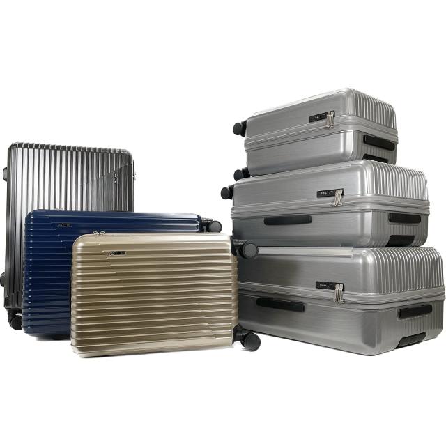 [エース] スーツケース キャリーケース キャリーバッグ mサイズ 3泊4日 4泊5日 60L キャスターストッパー 双輪キャスター 3.8kg クレスタ