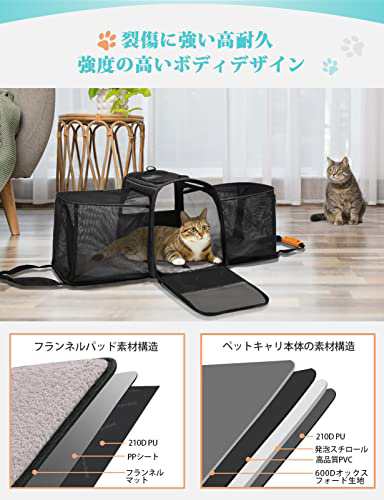 猫 キャリーバッグ ストア シートベルト