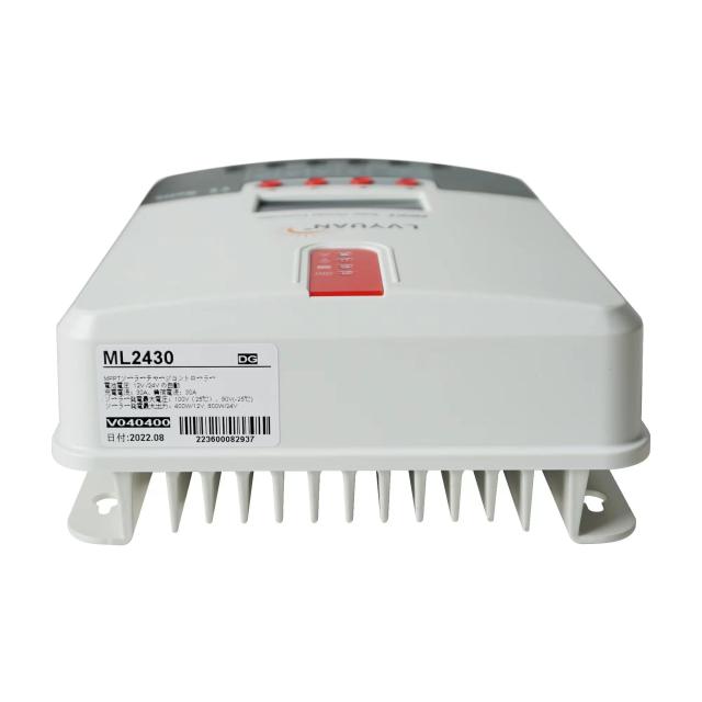 LVYUAN（リョクエン）MPPT 30Aソーラー充電コントローラー 最大入力800w 最大電力点追従型(MPPT) 12V 24V 自動 最大PV 100V入力 ソーラー_6