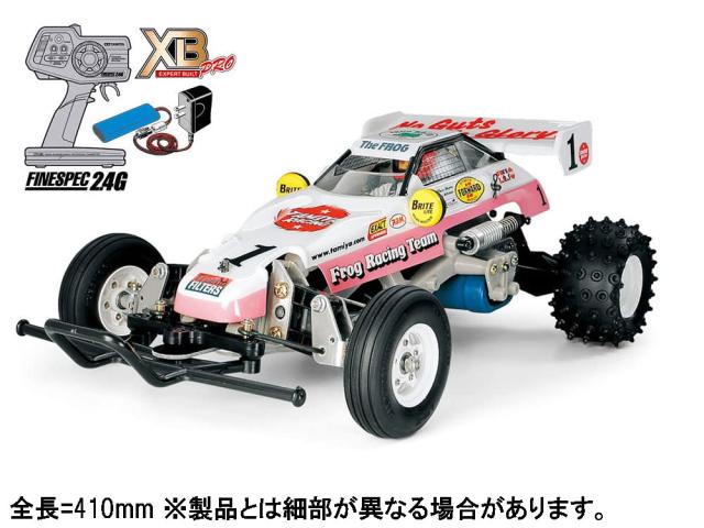 プラモデル・模型　塗料セット タミヤ 1/10 XBシリーズ No.56 マイティフロッグ プロポ付き塗装済み
