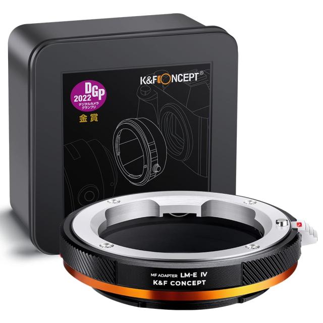 新型】K＆F Concept レンズマウントアダプター L/M-E IV マニュアル