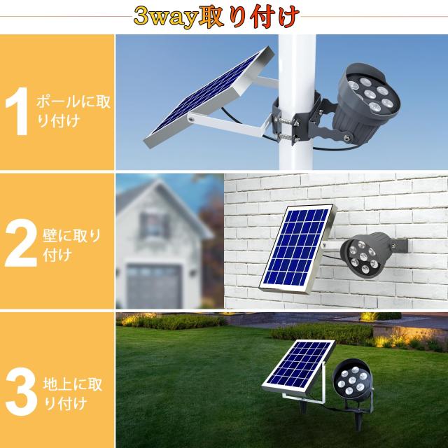 ❤️1品限り❤️Ofuray ソーラー街灯三色 4200W 350000LM 防犯灯 ❤️1品限り❤️Ofuray ソーラー街灯三色 4200W 350000LM 防犯灯
