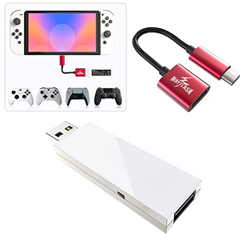 Mayflash MAGIC X コントローラー USB アダプター ワイヤレス Xbox Series S/X Xbox One Switch macOS Windows Raspberry Pi PS3 Neogeo