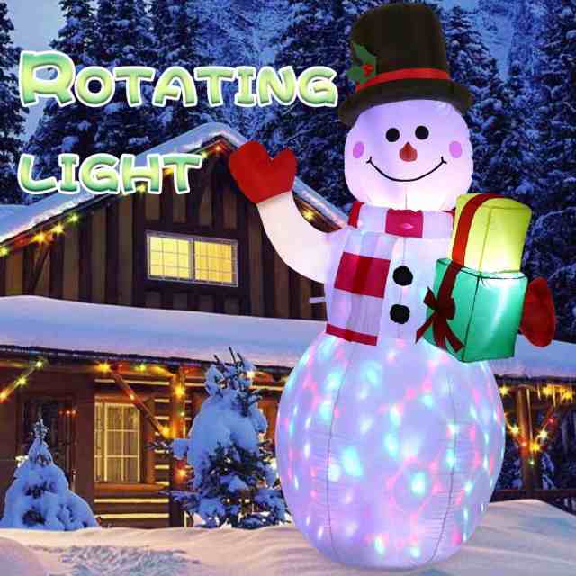 クリスマス飾り デコレーションライト 光る 雪だるま クリスマス