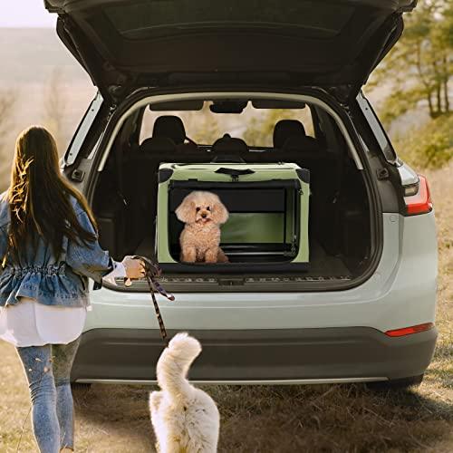 petsfit 犬用ソフト 犬 クレート ソフトクレート 回転式パイプ