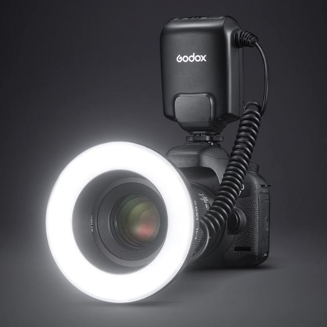Godox ML-150II マクロ LED リング フラッシュ スピードライト GN12 0.1-2s リサイクル時間 5800K±200K ソニー キャノン ニコン 富士 オ_2