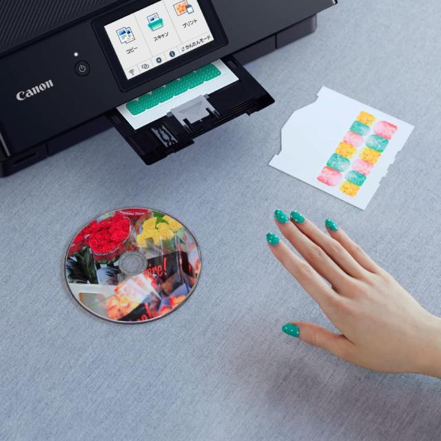 Canon プリンター A4インクジェット複合機キヤノン インクジェット複合機 TS8630 BLACK 2022年モデル 6色・独立型・対応インクBCI-330/33の通販は