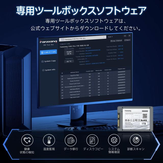 1000GB 2.5インチ SATA SSD　動作品　送料無料【202】 楽天市場】ssd 2.5 inchの通販