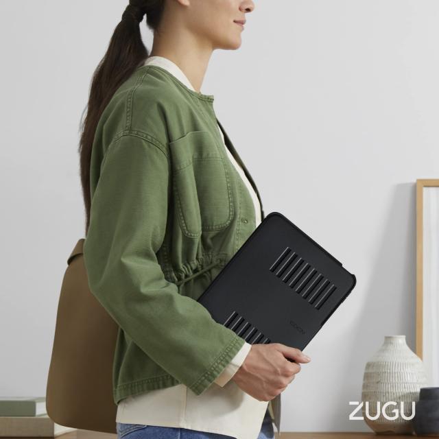 ZUGU iPad 第10世代 ケース (2022) 10.9インチ 極薄 落下衝撃保護 ８段階 スタンド 機能 オートスリープ ペンホルダー スマートカバー (i
