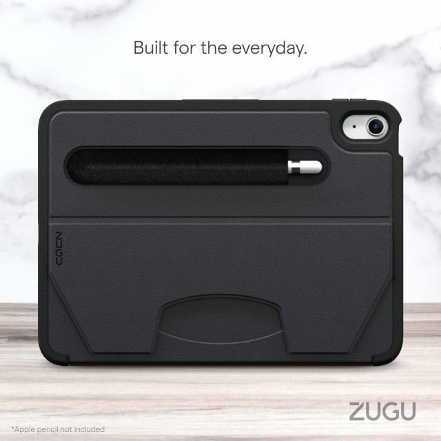 ZUGU iPad 第10世代 ケース (2022) 10.9インチ 極薄 落下衝撃保護 ８段階 スタンド 機能 オートスリープ ペンホルダー スマートカバー (i