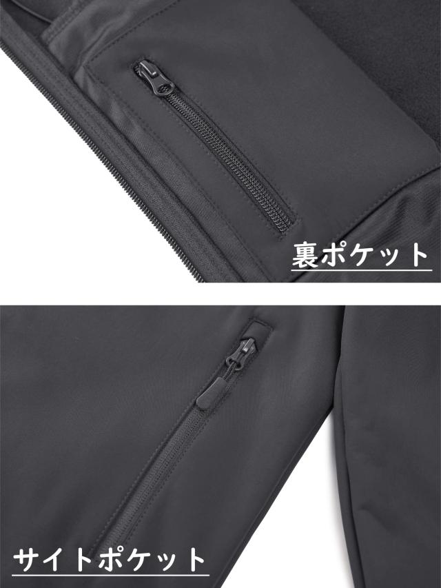 [KEFITEVD] ミリタリージャケット メンズ 多機能 ブルゾン 撥水 トレーニング 冬用ウェア 防風 バイク ジャンパー 保温 スキー ストレッ KEFITEVD] ミリタリージャケット メンズ 多機能 ブルゾン 撥水