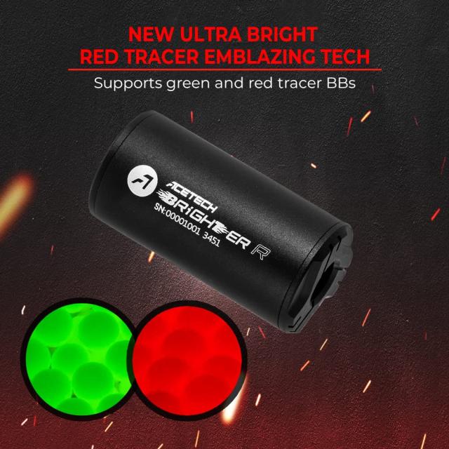 ACETECH Brighter R Tracer Unit トレーサー 緑蓄光弾/赤蓄光弾