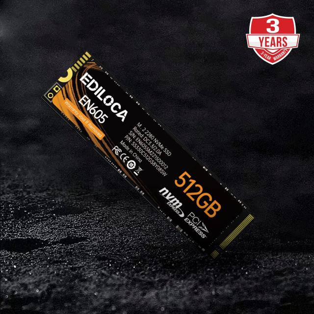 EDILOCA EN605 SSD 512GB PCIe Gen 3.0×4 NVMe1.3 M.2 2280 内蔵型SSD 3D TLC NANDフラッシュ搭載 最大読み込み2150MB/s ノートパソコン_7