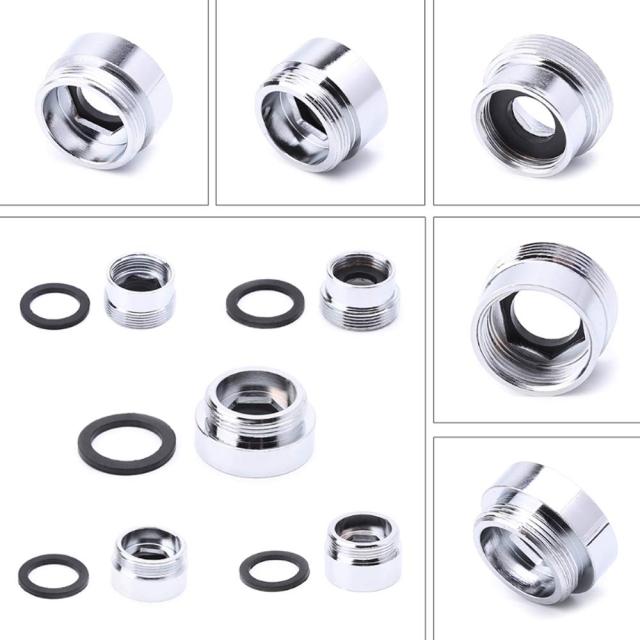 2 個水道水フィルター蛇口アダプター、真鍮の蛇口エアレーター