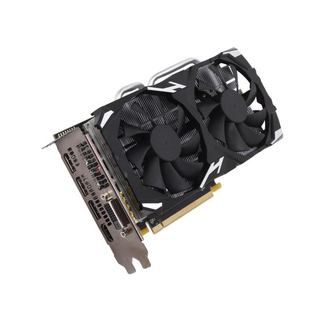 Vbestlife RX580 ゲーミング グラフィックス カード、8GB 256bit GDDR5、PCI Express 3.0 x16、HDMI/DVI/DP、デュアル冷却ファン、60Hz 4_1