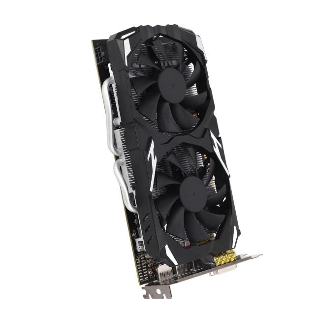 Vbestlife RX580 ゲーミング グラフィックス カード、8GB 256bit GDDR5、PCI Express 3.0 x16、HDMI/DVI/DP、デュアル冷却ファン、60Hz 4_2