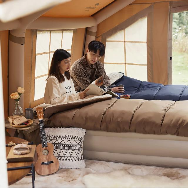 Naturehike シュラフ 寝袋 多層 4シーズン 封筒型 マルチレイヤー 分割して使用可能 -5〜13℃ 夏用 冬用 暖かい オールシーズン アウトド