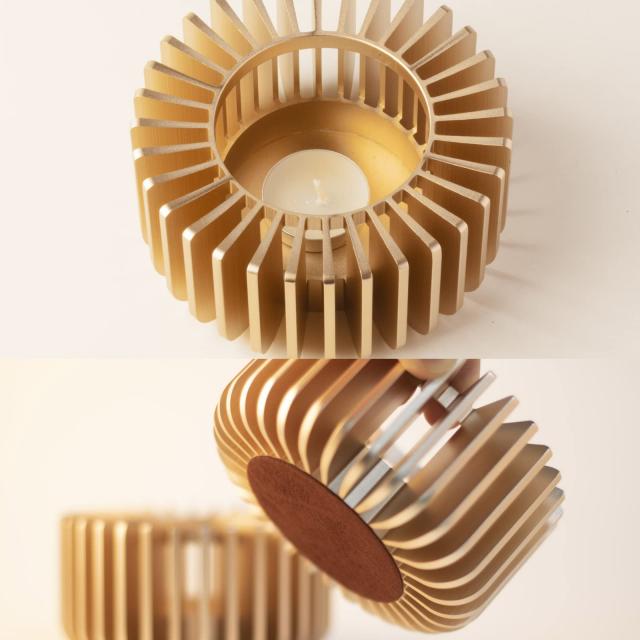 癒しの光 - 多機能＆美しいティーウォーマー キャンドル式 多機能美しいティーウォーマー 癒しの光 キャンドル式 現代の