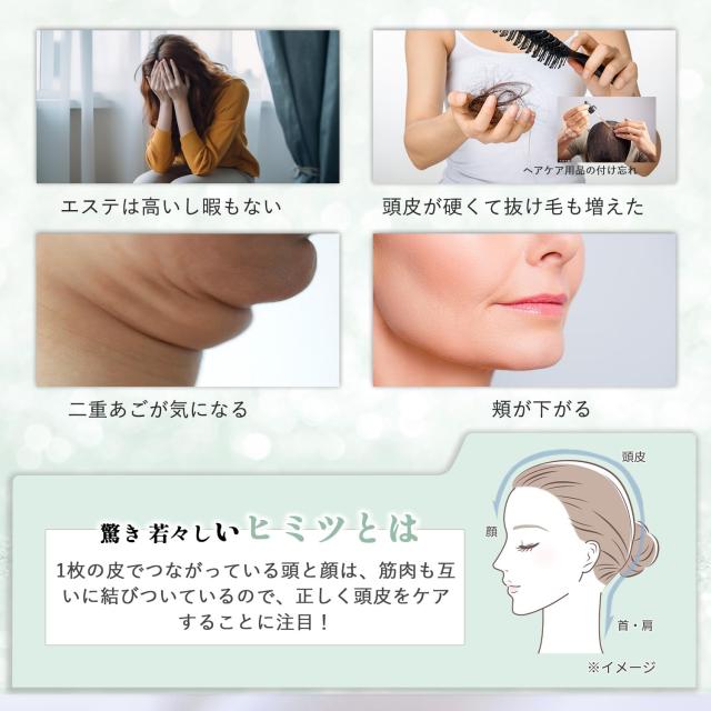 Kiboer 電気ブラシ 美顔器 電動 頭皮ブラシ 頭皮ケア フェイスケア 1台