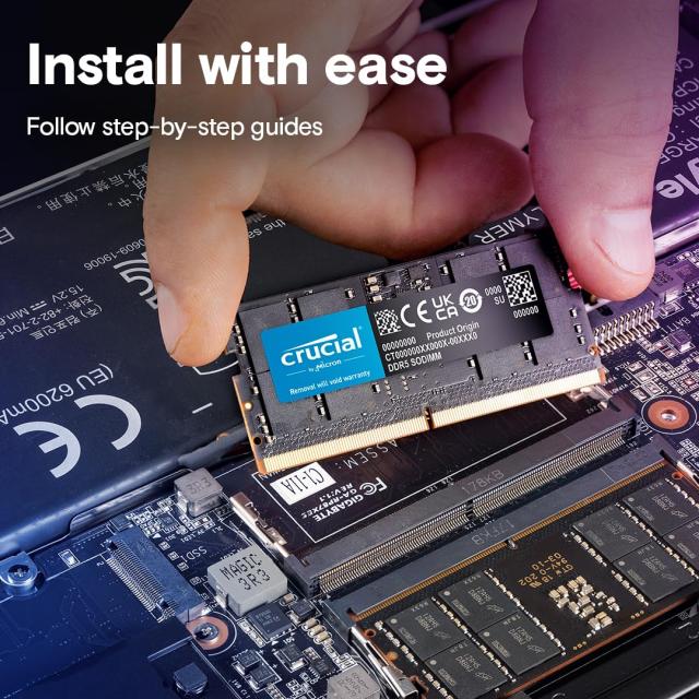 crucial 16GB DDR5-5600 SODIMM CL46(16Gbit) CT16G56C46S5_5