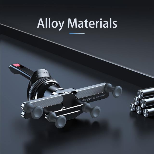 OATSBASF 自動車 電話ホルダー 高品質 スマホホルダー OATSBASF 自動車電話ホルダーマウント アップグレード グラビティ