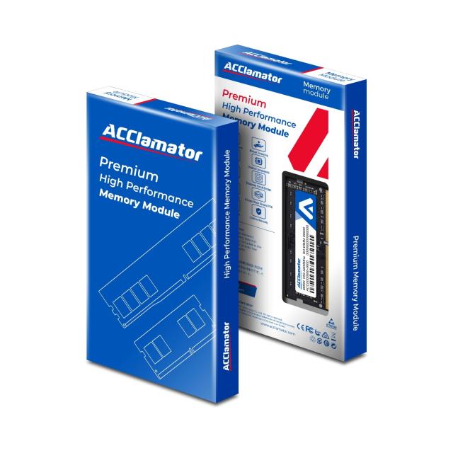 Acclamator DDR4 3200MHz (16GB x 1枚) PC4-25600 ラップトップ用