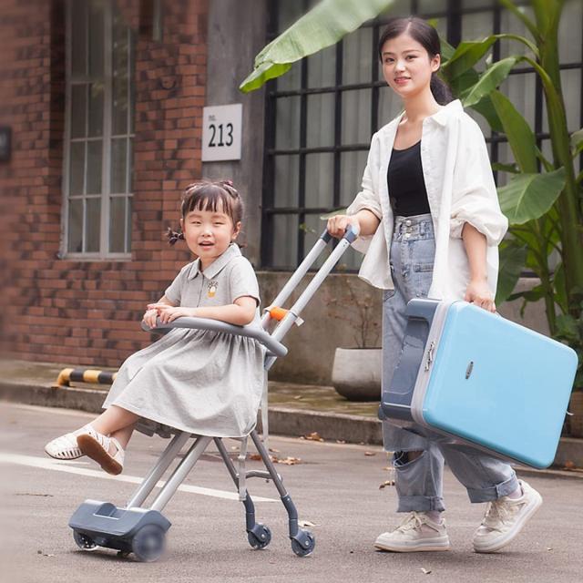 Dudode] 子供用スーツケース乗れる キッズキャリーケース