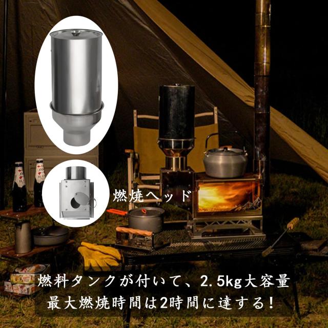 く*ん様 薪ストーブ 3f ul gear 軽量　一酸化炭素チェッカー付き 3F UL GEAR 薪ストーブ レビュー | Hide G3 Blog