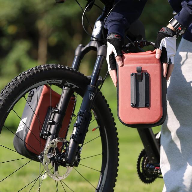 Rhinowalk 自転車フォークパック 防水 フロントフォーク用防水バッグ