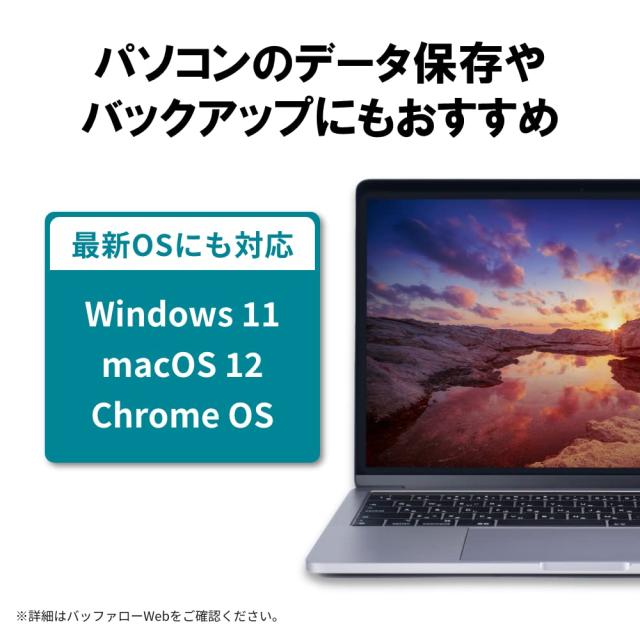 バッファロー CMR HDD採用 外付けハードディスク 8TB テレビ録画/PC/PS4/4K対応 バッファロー製nasne?対応 静音＆コンパクト 日本製 故障_7