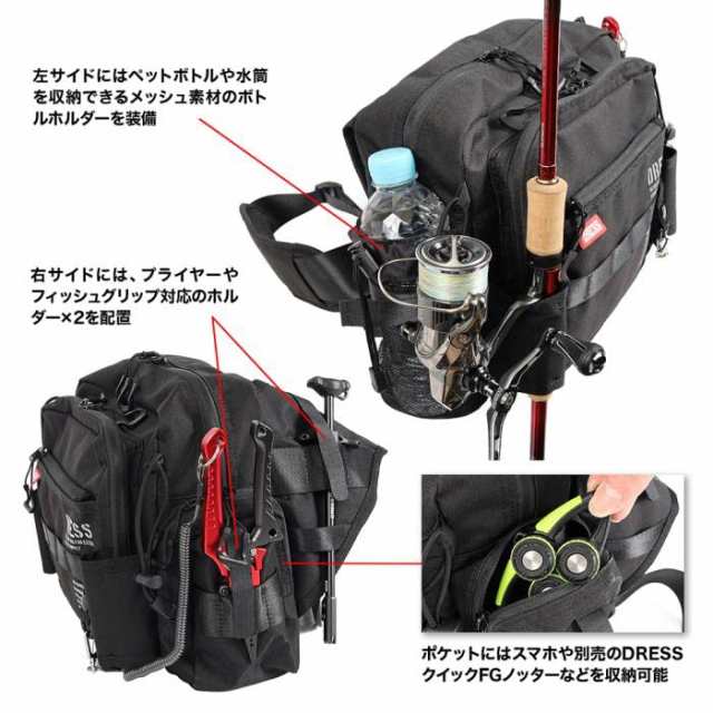 Amazon.co.jp: バック ランガンバッグ ロッドホルダー リュック