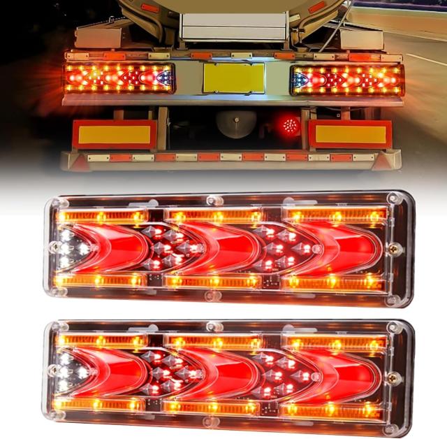 トラック　シーケンシャル　24V テールランプ 24V用 トラック テールランプ シーケンシャル 流星 流れる