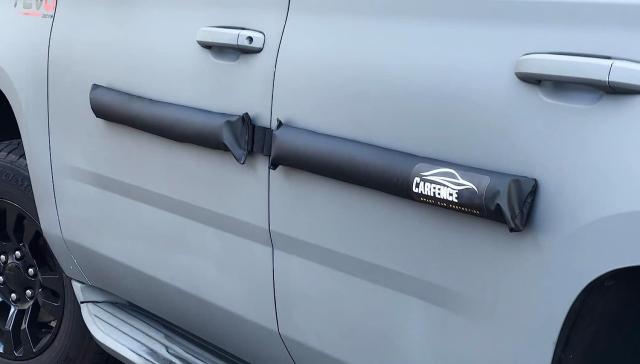 HRX Glass 車のドアへこみプロテクター (2ドアパック) - 取り外し可能