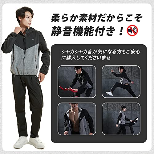 [ＰＡＦＨＬ] サウナスーツ フルジップ メンズ レディース 大量発汗 洗濯可 Amazon.co.jp: [PAFHL] サウナスーツ メンズ レディース