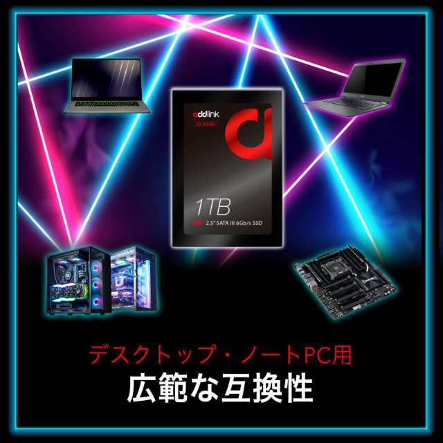 addlink S20 台湾製 1TB 内蔵SSD | 3D NAND採用SATA III 6Gb/s 2.5