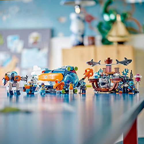 レゴ(LEGO) シティ 深海探査艇 おもちゃ 玩具 プレゼント 誕生日 ブロック クリスマス 男の子 女の子 子供 7歳 8歳 9歳 小学生 街づくり_9