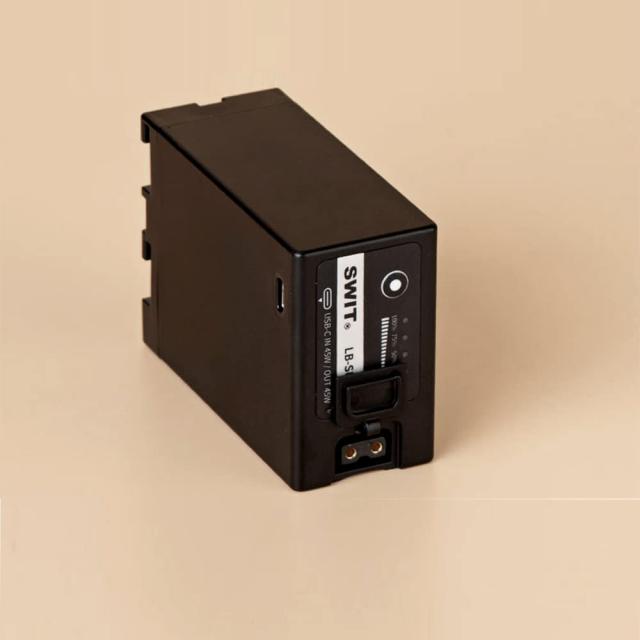 SWIT LB-SU90C BP-U シリーズ バッテリー、90Wh / 6.2Ah 容量 BP-U シリーズ カメラ バッテリー、D-tap ＆ USB-C、複数回路保護付き