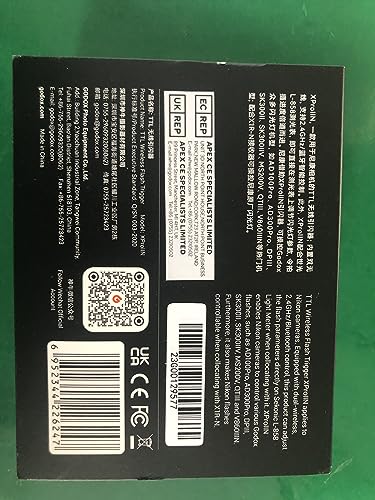 技適マーク付 GODOX XproII-N 送信機 TTL 2.4G ワイヤレス フラッシュトリガー 高速同期 1 / 8000s Xシステム Nikon ニコン カメラに対応