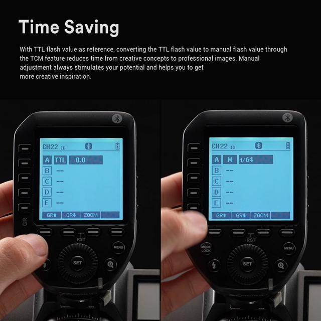 技適マーク付 GODOX XproII-N 送信機 TTL 2.4G ワイヤレス フラッシュトリガー 高速同期 1 / 8000s Xシステム Nikon ニコン カメラに対応