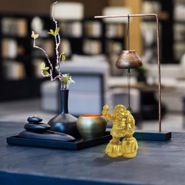 大黒天 置物 開運七福神 ゴールド 大黒天様像 仏像 置物 開運