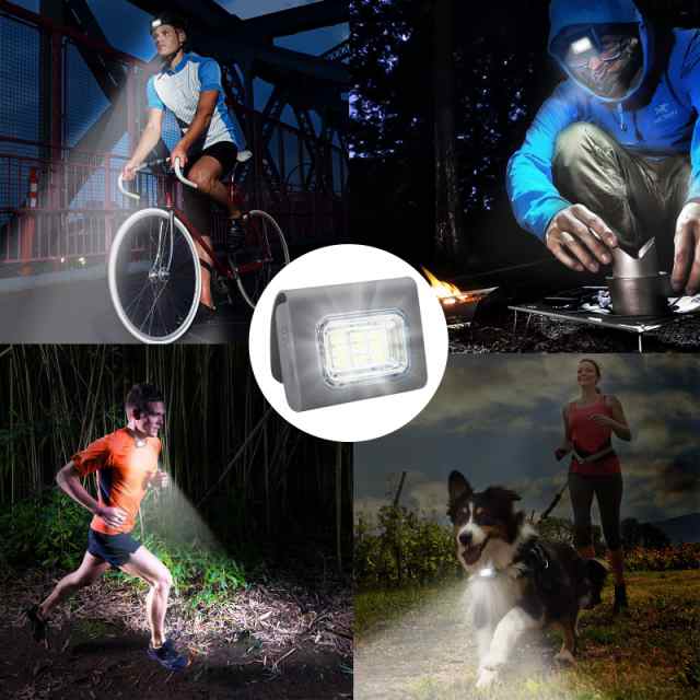 XBGD ランニングライト usb充電式 安全ライト 明るい 軽量 防水 XBGD ランニングライト usb充電式 安全ライト 明るい 軽量 防水