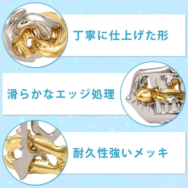 HUAZONTOM 知恵の輪 知恵おもちゃ 6点セット 難易度6〜2 リングパズル