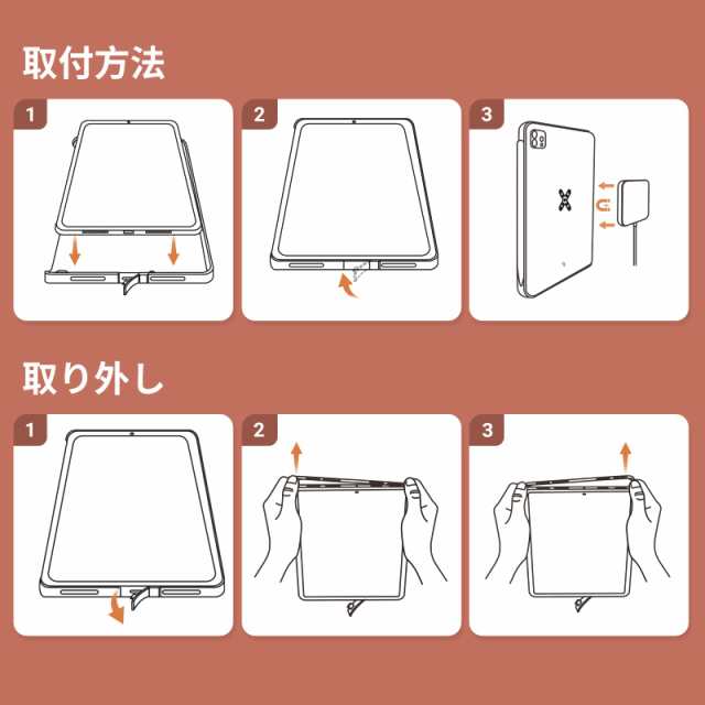 【VGP 2023受賞】「PITAKA」2022/2021 iPad Pro 12.9インチ ケース ワイヤレスのように充電可能 MagEZ Case Pro アラミド繊維ケース 磁気の通販は